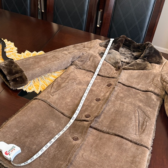 Brandon Thomas Dark Brown Teddy Jacket - Picture 7 of 11